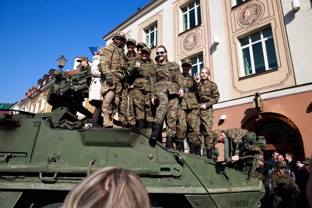 Dziś amerykańscy żołnierze byli w Białymstoku.