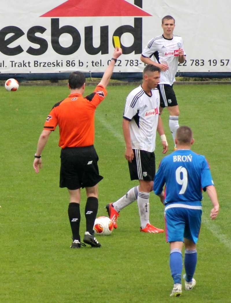 Legia II - Broń Radom 2:2 