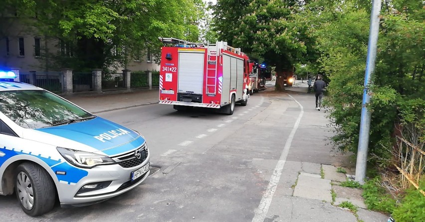 Pożar w przedszkolu przy ulicy Wandy w Słupsku