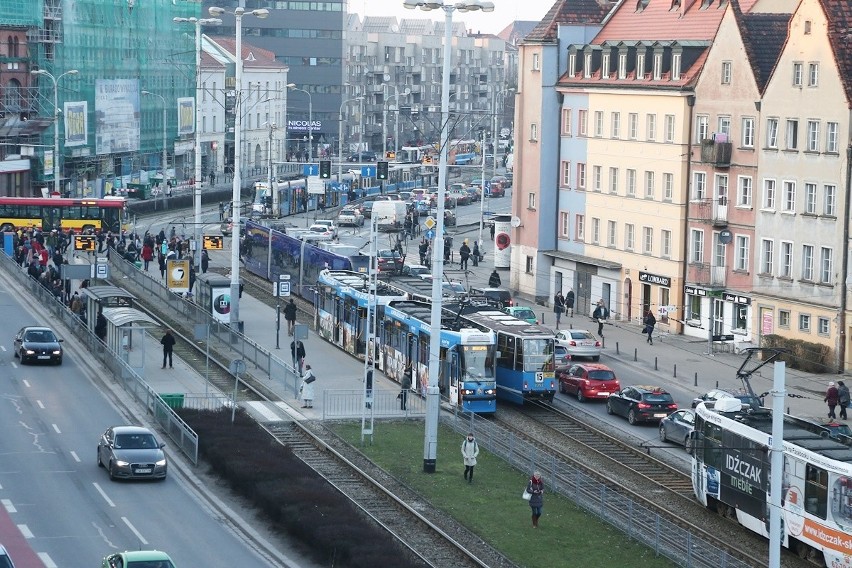 Wypadek tramwaju. Zablokowana trasa W-Z, ogromne korki