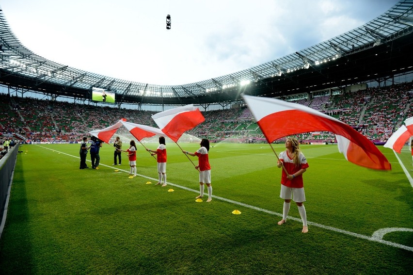 16.06.2012, tak Stadion Wrocław prezentował się na meczu...