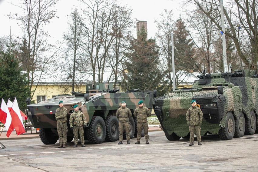 Nowa dywizja Wojska Polskiego. Ostrołęka jest na mapie tworzonej 1. Dywizji Piechoty Legionów. 10.01.2023