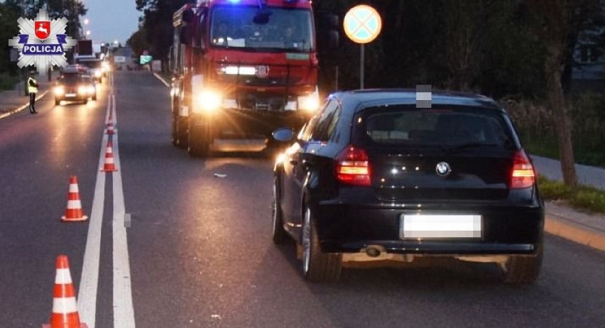 Janów Lubelski. Kierująca BMW potrąciła 81-letnią kobietę