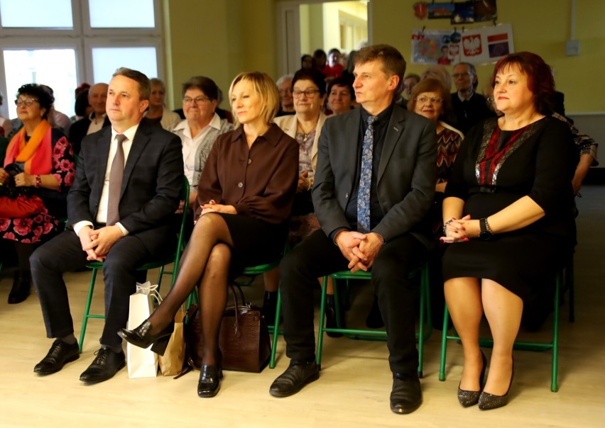 W czasie spotkania, od lewej: burmistrz Staszowa dr Leszek...