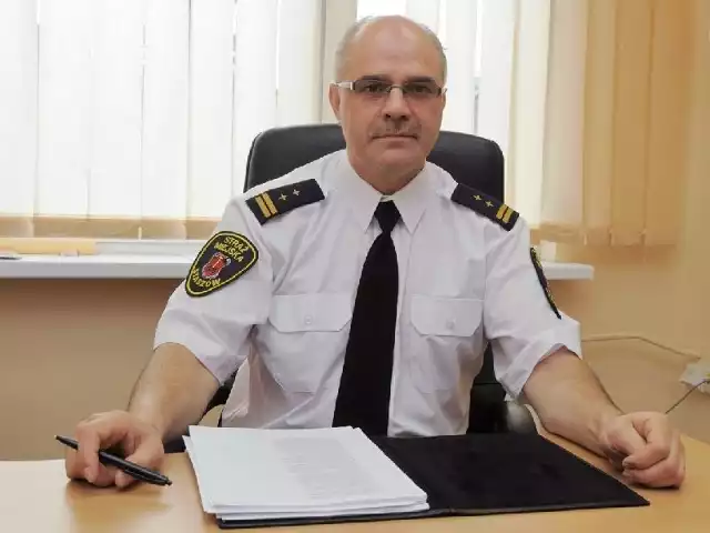 Wiesław Szymański, komendant Straży Miejskiej w Staszowie
