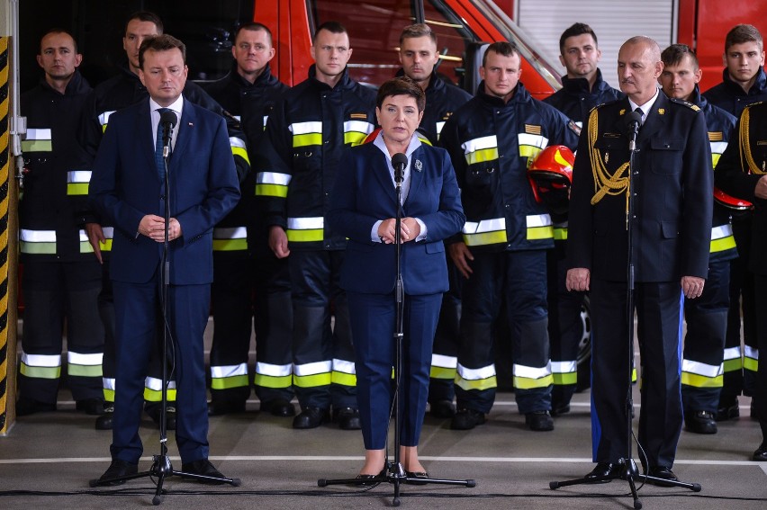 Premier podsumowała w Gdańsku pierwszy etap walki ze skutkami nawałnicy