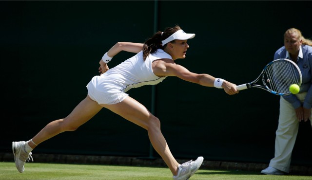 Agnieszka Radwańska w 1/8 finału Wimbledonu. Pokonała Casey Dellacque