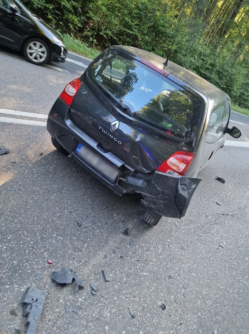Wypadek na trasie Koszalin - Mścicie