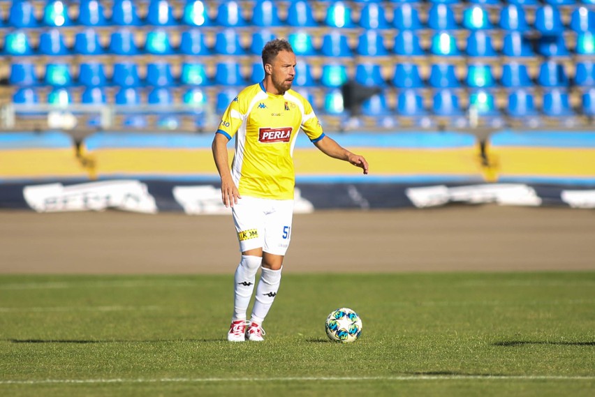 Motor Lublin - Avia Świdnik 1:0. Pucharowe derby na korzyść żółto-biało-niebieskich. Zobacz zdjęcia