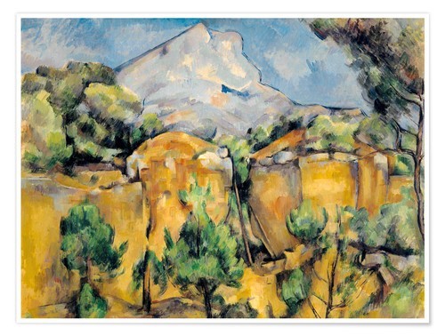 Wartość obrazu La Montagne Sainte-Victoire francuskiego malarza Paula Cezanne'a ocenia się na ponad sto milionów dolarów.