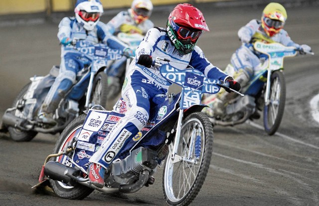 Martin Vaculik (w czerwonym kasku) zdobył 13 pkt. Przegrał tylko z Rosjaninem Artiomem Łagutą