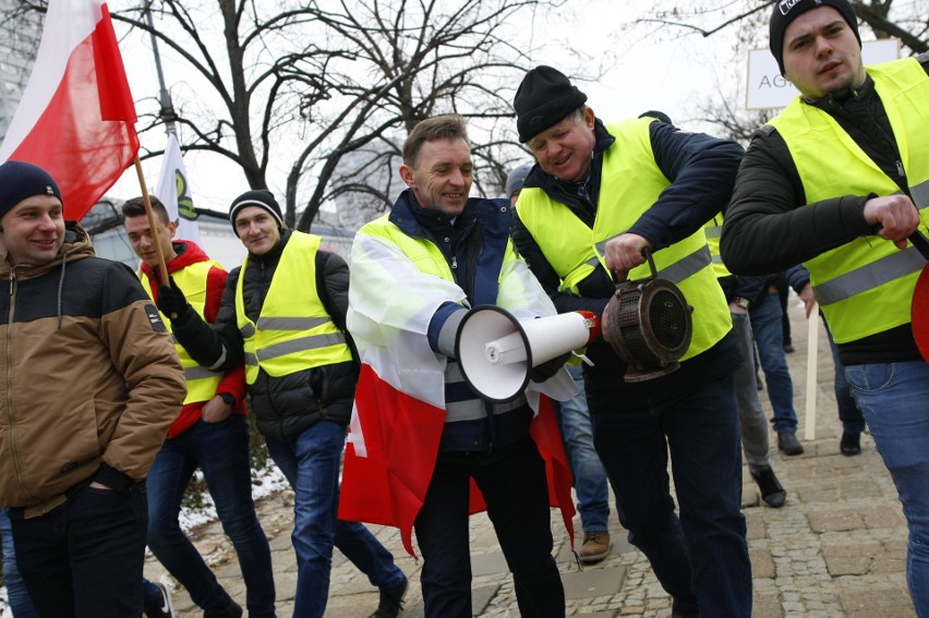 Protest rolników w Warszawie. Oblężenie stolicy