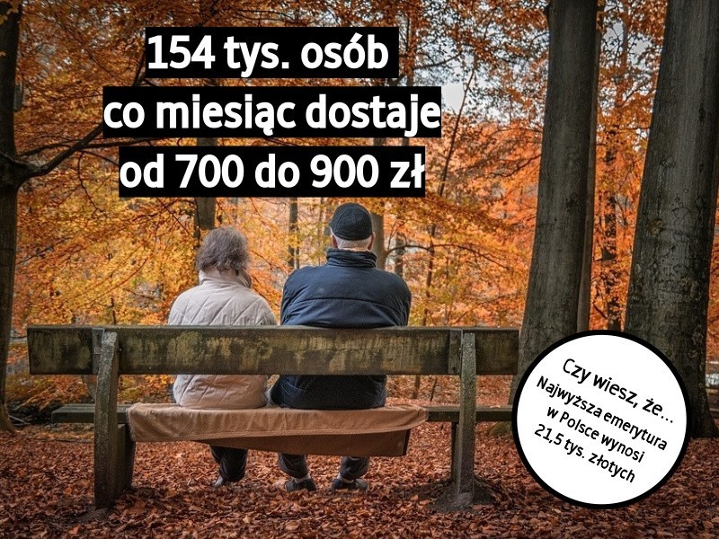 Ile emeryci dostaną na miesiąc? Niektórzy mniej niż 5 złotych [stawki]