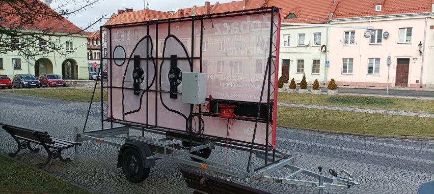 Mobilne płuca w Pyskowicach wchłaniają zanieczyszczenia powietrza w mieście