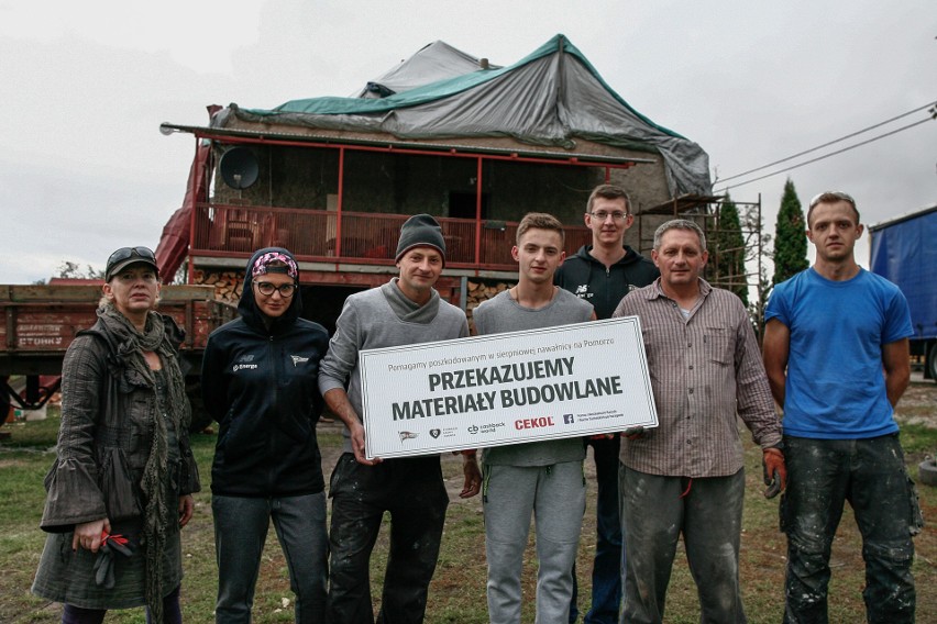 Lechia Gdańsk pomaga rodzinom poszkodowanym w sierpniowej nawałnicy