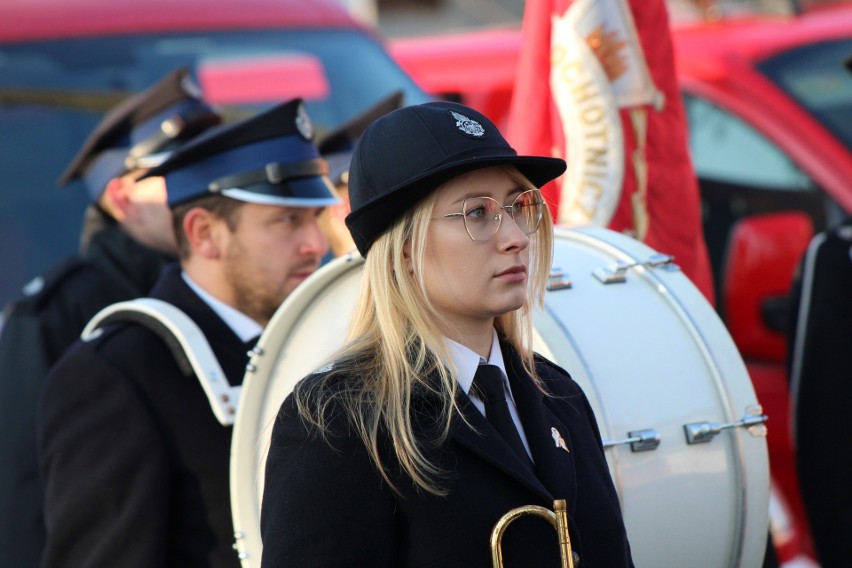 Uroczystość nadania Złotego Znaku Związku Ochotniczej Straży Pożarnej Boglewice. Zobacz zdjęcia z wydarzenia 