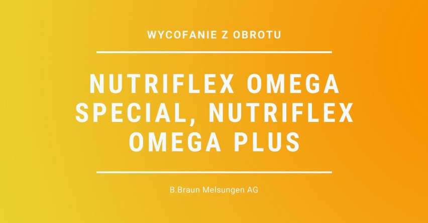 NuTRIflex Omega special, NuTRIflex Omega plus...