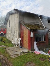 Pożar domu w Tychowie. Mieszkańcy potrzebują pomocy
