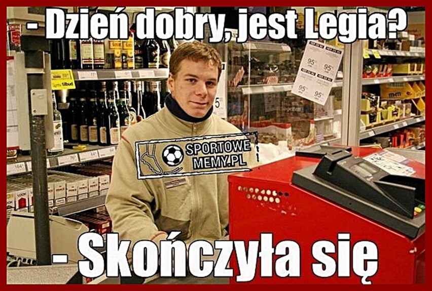 Legia spada do I ligi! Cała Polska śmieje się z gry warszawskich piłkarzy. Już 14 porażek! MEMY [14.02]