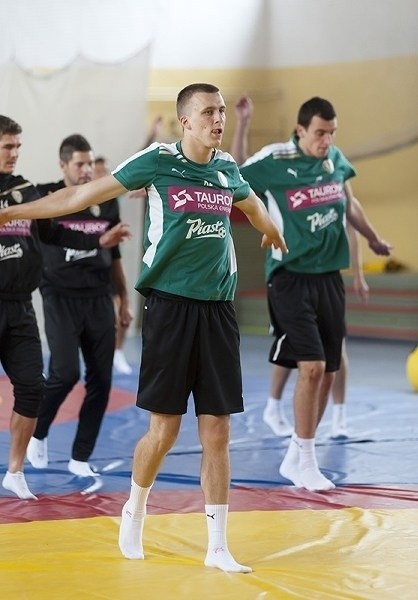 Piłkarze Śląska trenowali w Spale