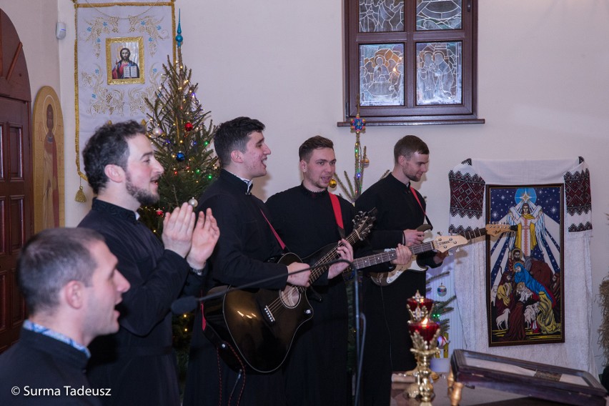 To nie była mafia, ale klerycy z Kijowa. Seminaryjny zespół MetaNoja wystąpił w cerkwi greckokatolickiej w Stargardzie [ZDJĘCIA, WIDEO]