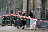 Ewakuacja studentów z budynku Politechniki Wrocławskiej. Zapalił się zbiornik z olejem