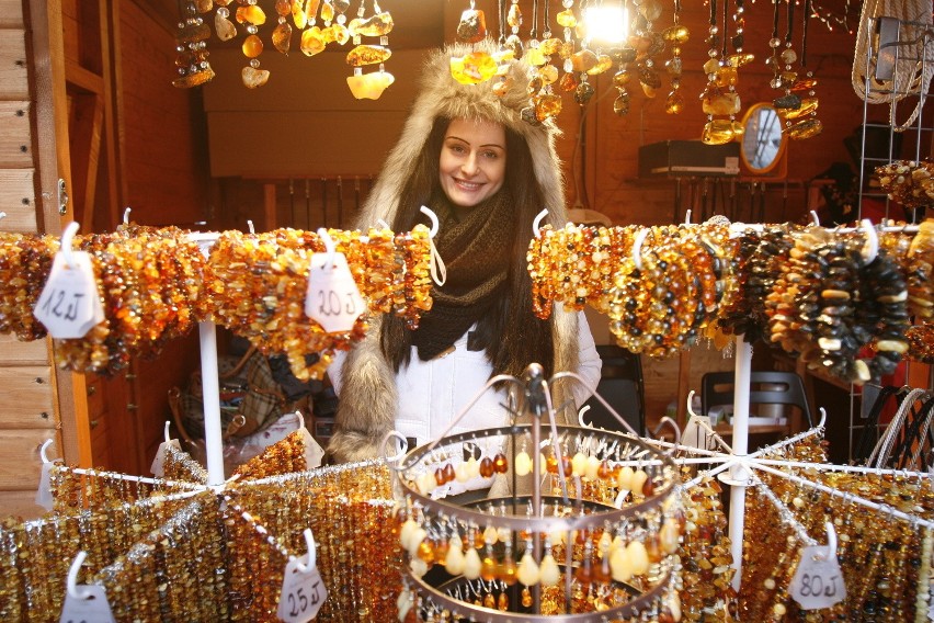 Jarmark Bożonarodzeniowy na rynku w Katowicach