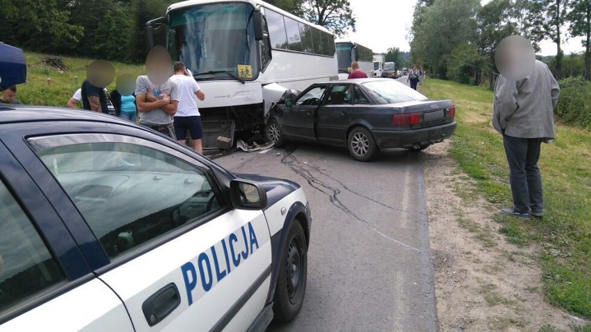 Do zdarzenia doszło w środę po godz. 13, na drodze krajowej...