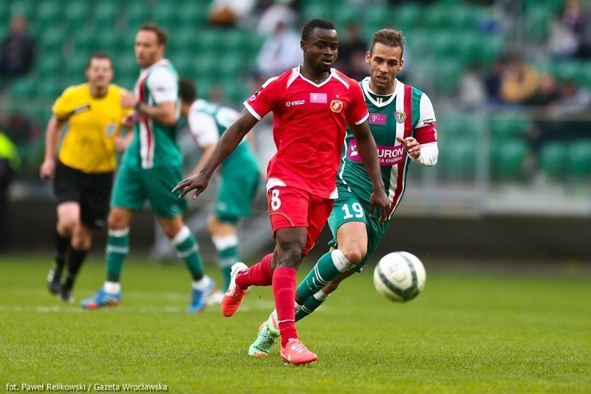 Śląsk Wrocław – Widzew Łódź 1:0. Trzy punkty dla WKS-u (WYNIK, ZDJĘCIA)