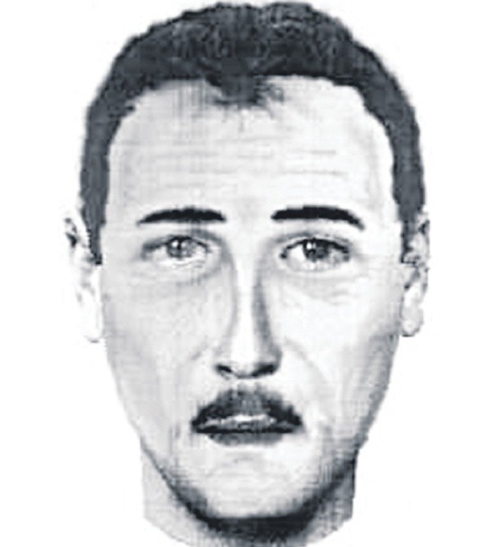 Portret pamięciowy z 1996 roku mężczyzny, z którym widziano wtedy w sklepie w Ińsku dziewczynkępodobną do zamordowanej jedenastolatki z Morzyczyna.