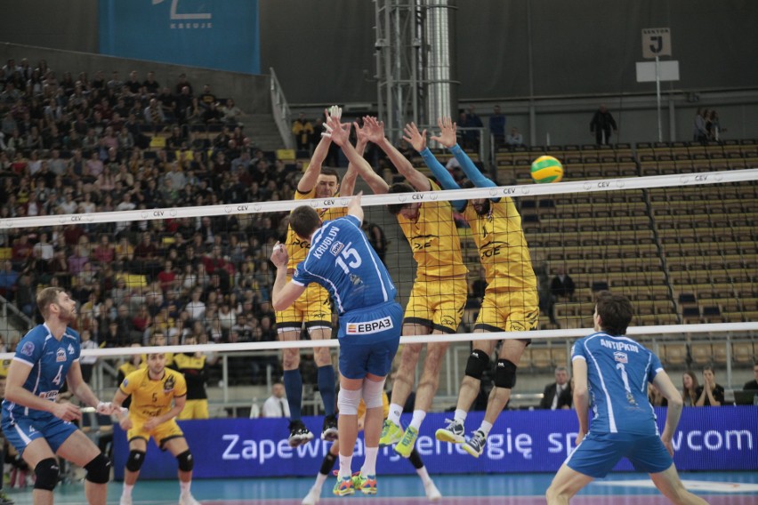 Liga Mistrzów. PGE Skra Bełchatów - Dynamo Moskwa 3:1....