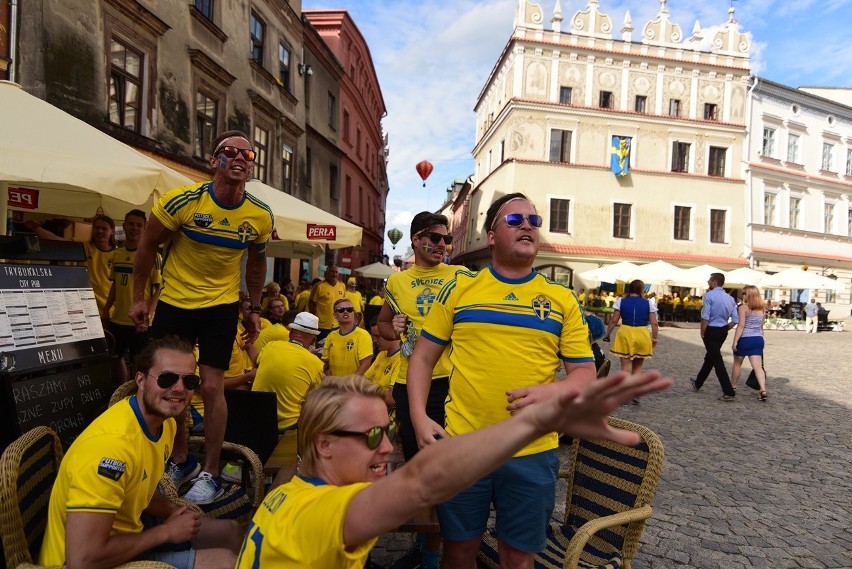 Euro U21 w Lublinie. Kibice Szwecji i Słowacji w drodze na mecz [ZDJĘCIA]