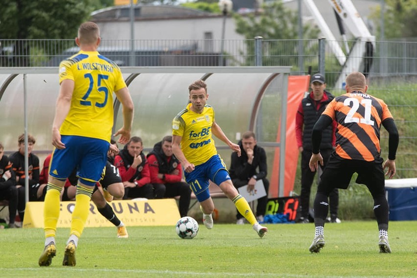 Fortuna 1. Liga. Arka Gdynia pewnie wygrała w Głogowie i zagra u siebie pierwszy baraż o awans do PKO BP Ekstraklasy. 13.06.2021