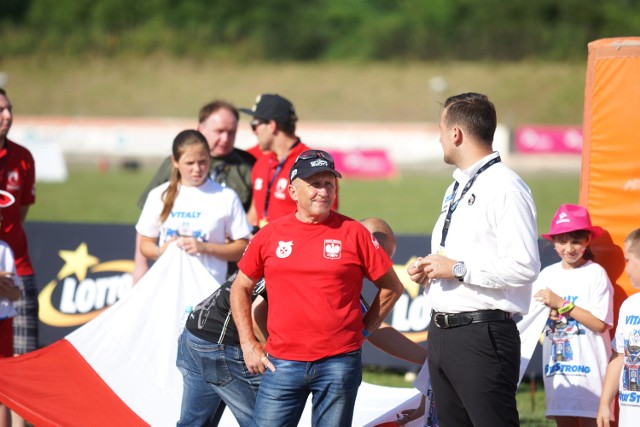 Marek Cieślak (w środku) zdobył z Unią Tarnów mistrzostwo Polski w 2012 roku