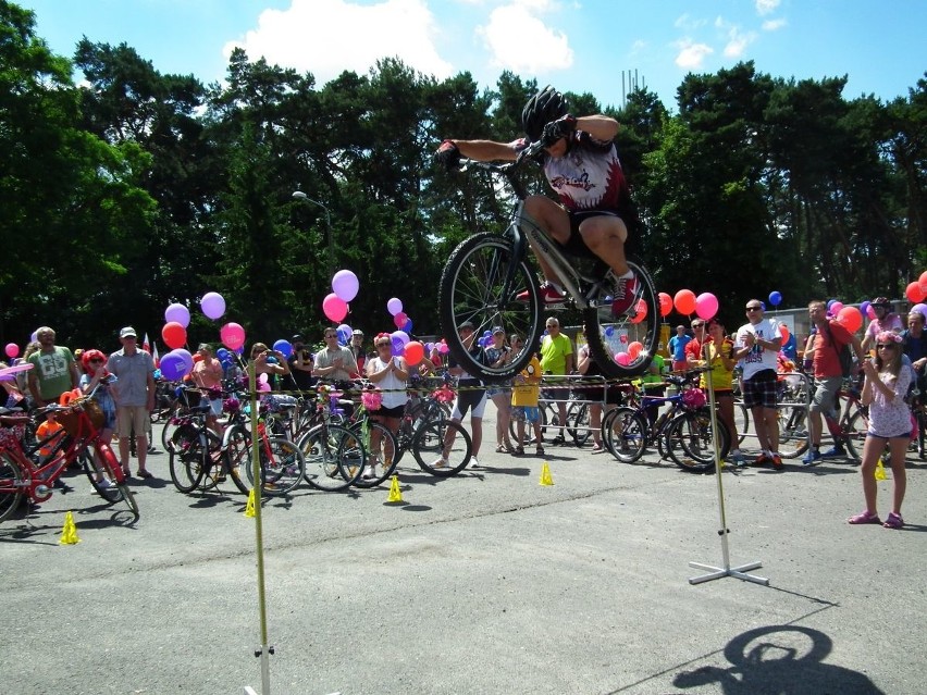 Posnania Bike Parade w stylu flower power