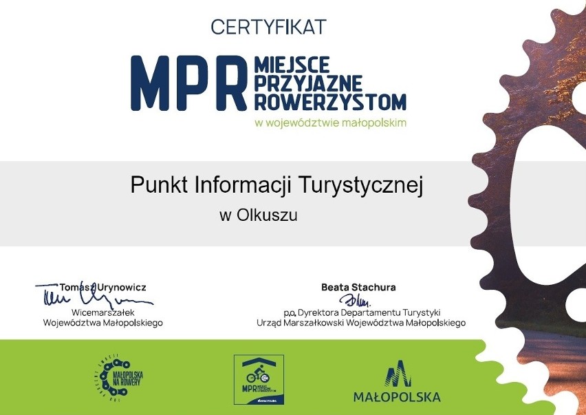 Certyfikat MPR