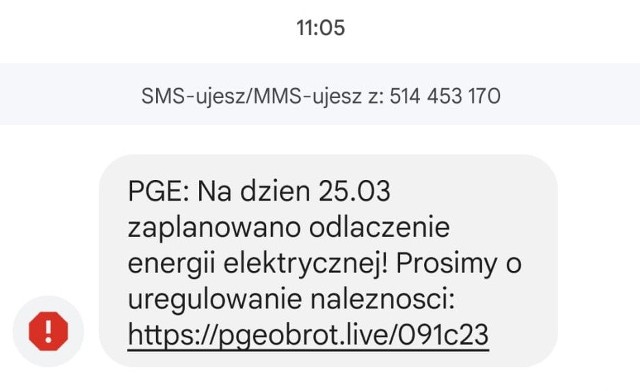 Takie SMS-y otrzymali w ostatnich kilku dniach mieszkańcy Przemyśla.