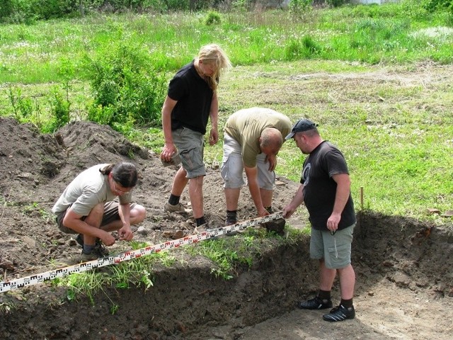 Archeolodzy teren niedaleko Bramy Młyńskiej badali tydzień.