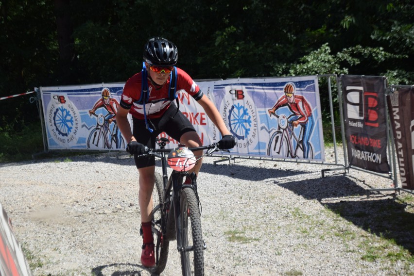 Korona Świętokrzyska Polandbike 2019. Kolarze pojechali ze startu wspólnego (ZDJĘCIA)