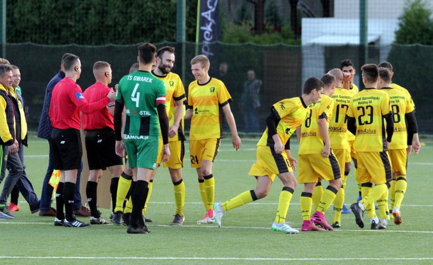 Ruch Radzionków - Gwarek Tarnowskie Góry 0:6 (0:4)