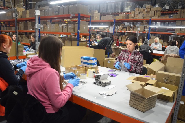 W zakładzie w Radomiu pracują kobiety z różnych rejonów Ukrainy, nie tylko z Charkowa.