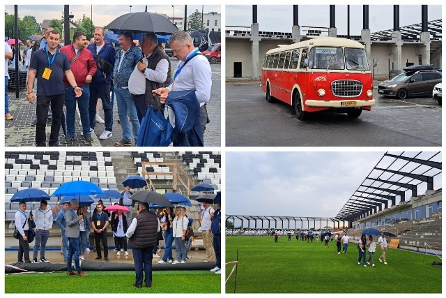 Stadion Sandecji miał przypaść do gustu przedstawicielom miast partnerskich Nowego Sącza