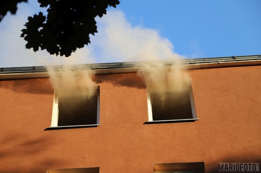 Pożar mieszkania w Opolu. Palił się lokal na czwartym...
