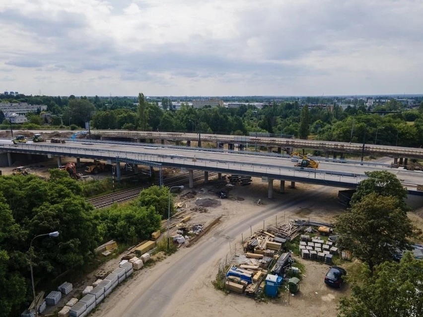 Czy wiadukt na Przybyszewskiego w połowie lipca zostanie oddany do użytku?