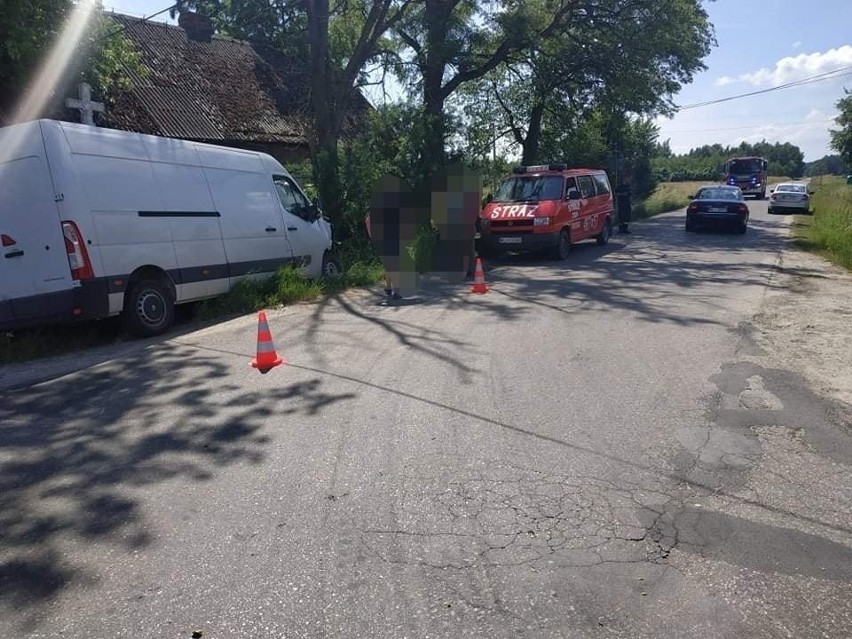 Do wypadku doszło około godziny 10. rano w Boiskach-Kolonii.