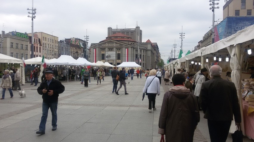 Jarmark Gusto & Buon Gusto w Katowicach na rynku