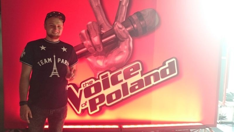 Fabian Kowolik w programie The Voice of Poland.