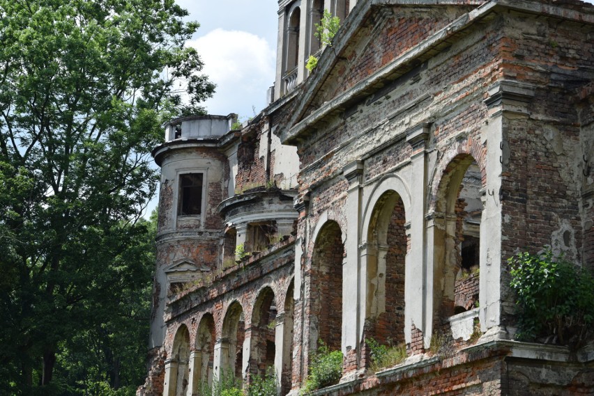 Ruiny pałacu w Sławikowie zachwycają. I chociaż nie można...