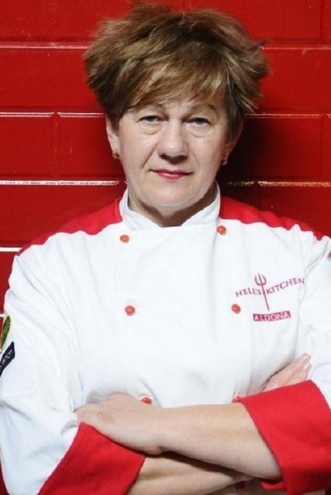 "Hell's Kitchen - Piekielna Kuchnia" odc. 1, 8.04.2014, Polsat. Odpadła Aldona Organiściak!(fot. Polsat)