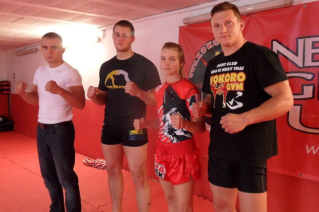 Ekipa Kokoro Gym (od lewej): Ariel Piechocki, Kevin Wiwatowski, Patrycja Pamuła i Paweł Zaremba
